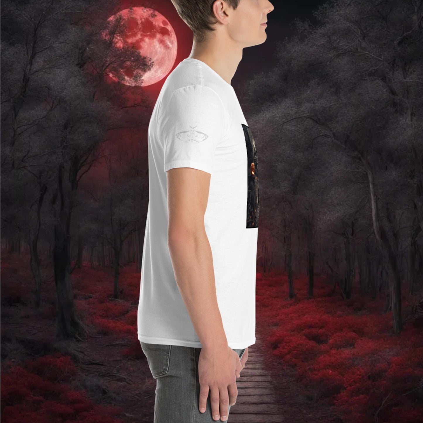 Haunted House Short-Sleeve Unisex T-Shirt