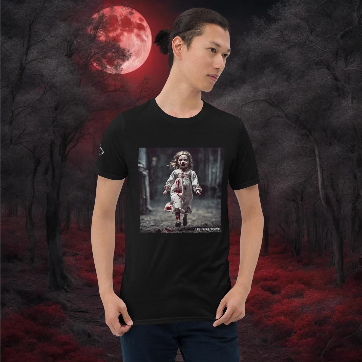 Bloody Doll Short-Sleeve Unisex T-Shirt