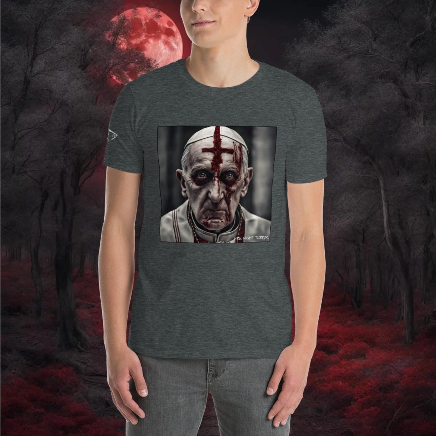 Evil Priest Short-Sleeve Unisex T-Shirt