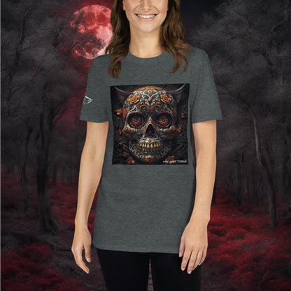 Sugar Skull Short-Sleeve Unisex T-Shirt