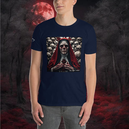 Spooky Nun Short-Sleeve Unisex T-Shirt