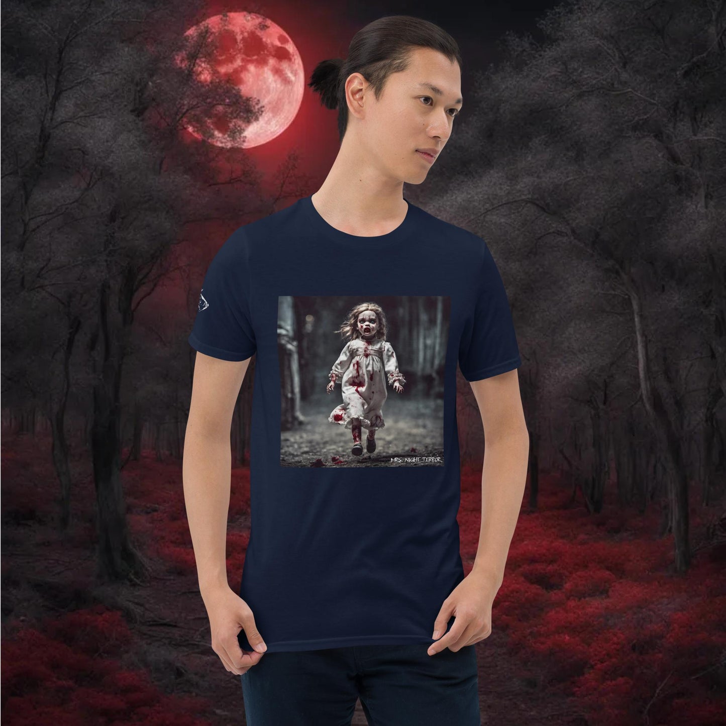 Bloody Doll Short-Sleeve Unisex T-Shirt