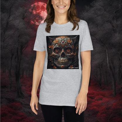 Sugar Skull Short-Sleeve Unisex T-Shirt