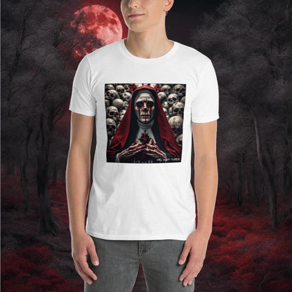 Spooky Nun Short-Sleeve Unisex T-Shirt