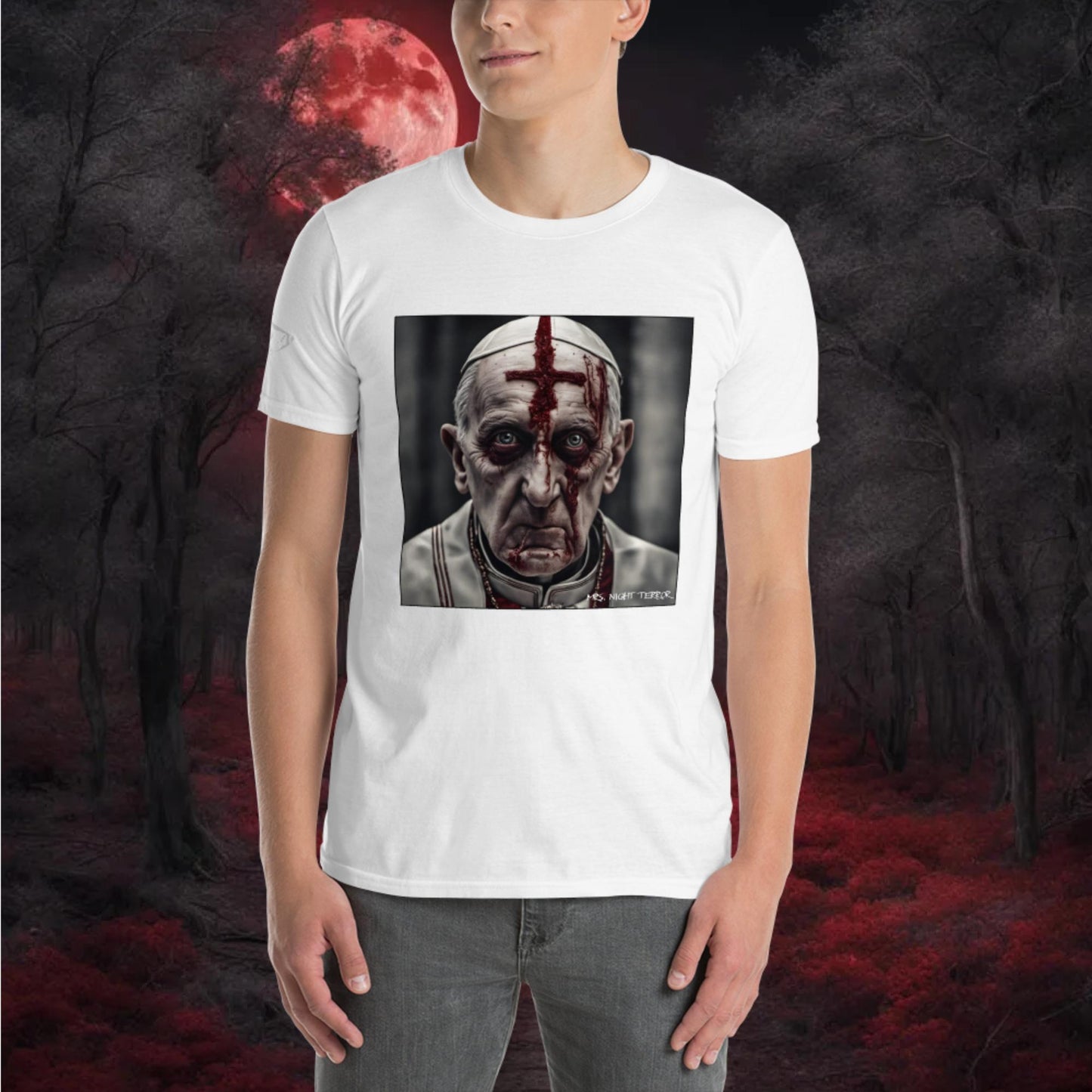 Evil Priest Short-Sleeve Unisex T-Shirt